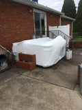 Shut Down, Drain, Winterize, & Wrap Tub