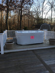 Shut Down, Drain, Winterize, & Wrap Tub